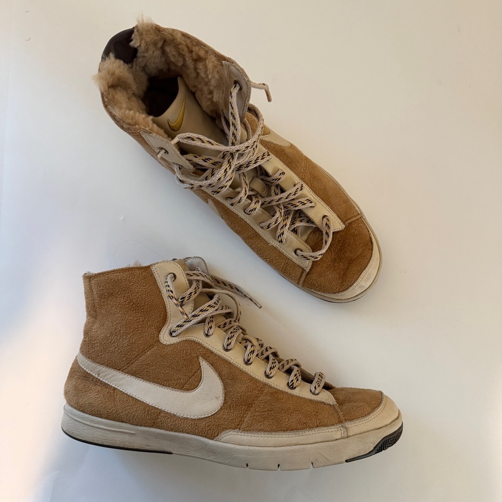 Nike Suede Sherpa Lined Blazer Mid 77